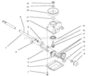Part Location Diagram of 36-4780 Toro Washer-plain